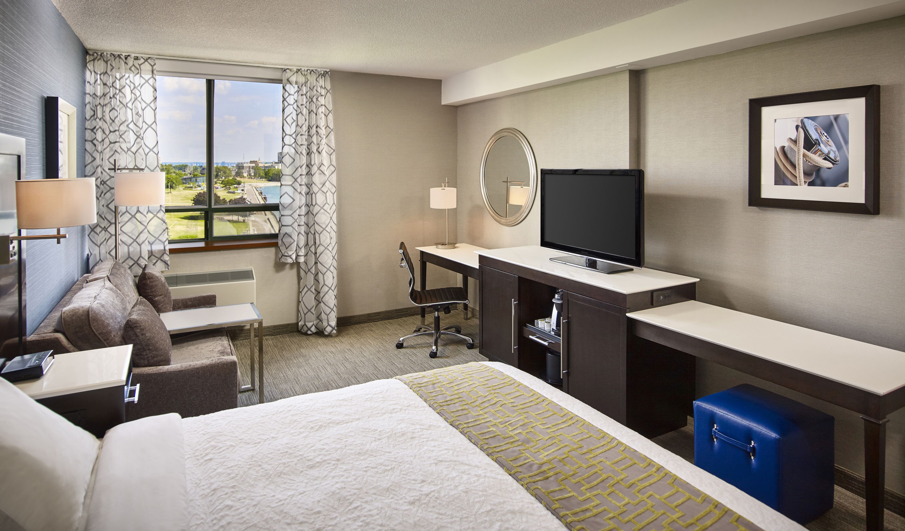 superior room, 1 king bed (park view) | desk, iron/ironing board, free cots/infant beds, rollaway beds