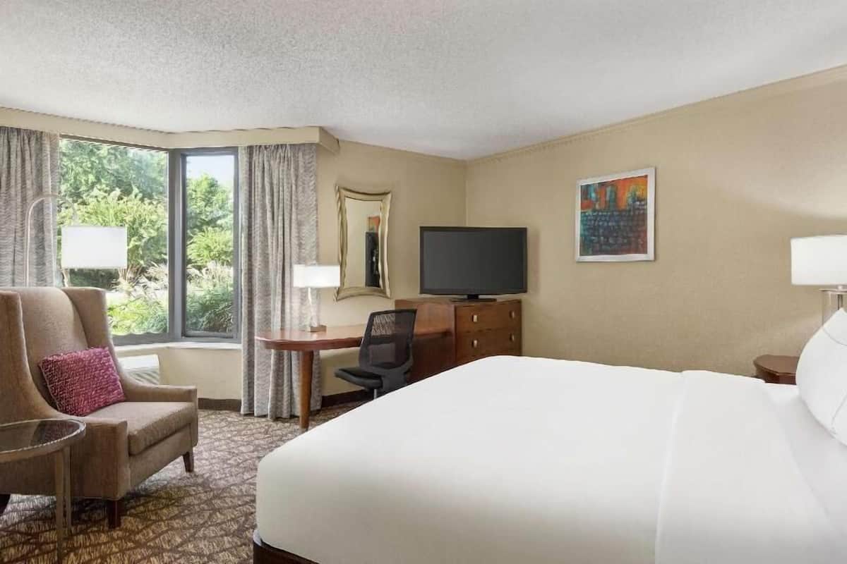 Premium bedding, pillow-top beds, in-room safe, desk