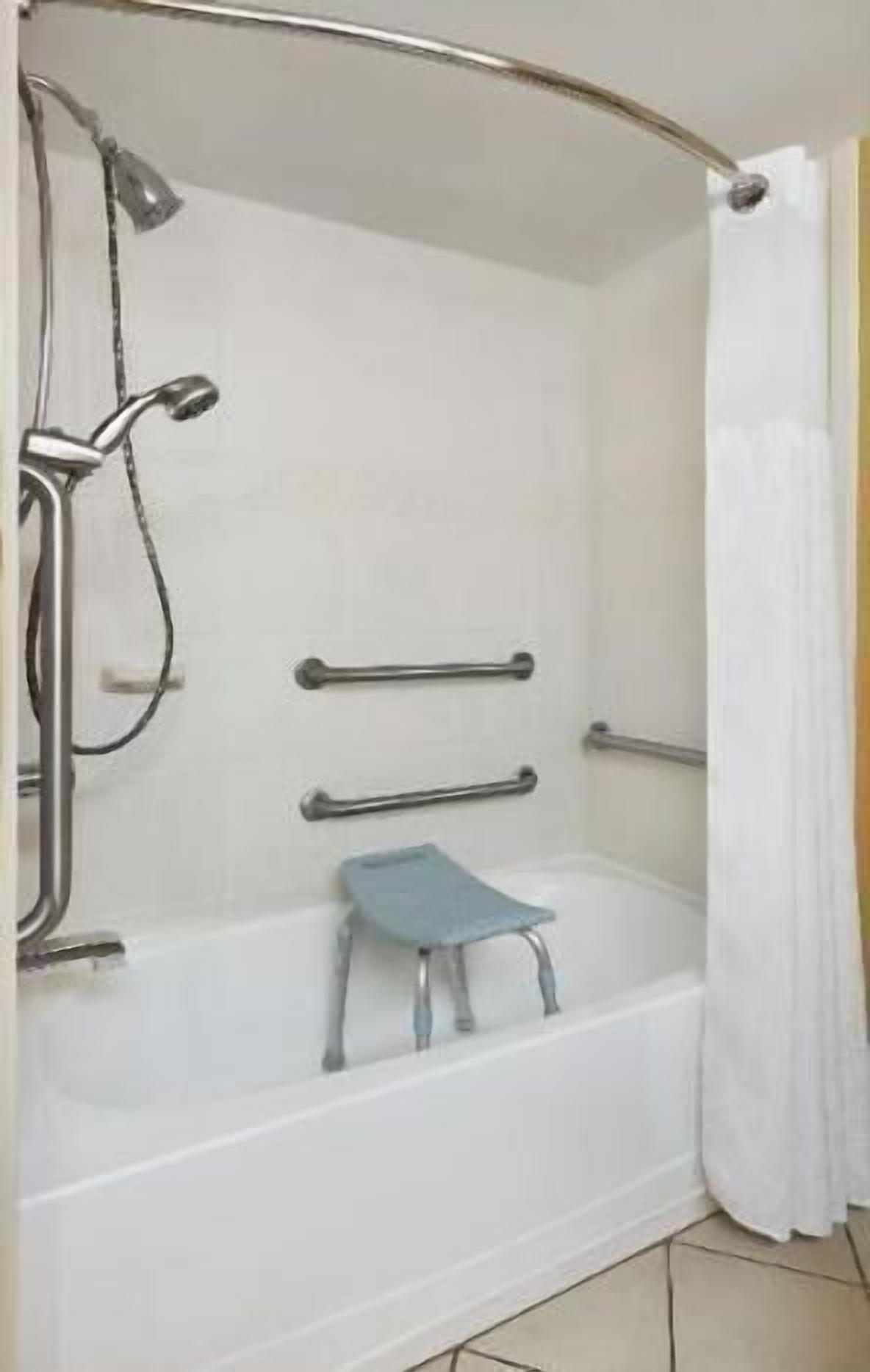 Bathroom | Designer toiletries, hair dryer, bathrobes, towels