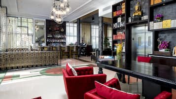 Mostrador para check-in y check-out
