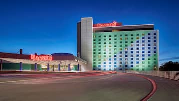 Room Type Assigned on Arrival | Premium bedding, in-room safe, laptop workspace, blackout drapes