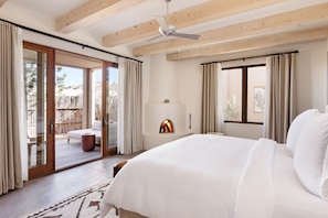 Premium bedding, down duvets, minibar, in-room safe