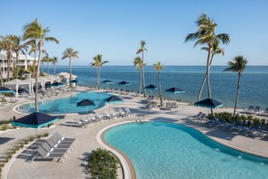 2 outdoor pools, cabanas (surcharge), pool umbrellas