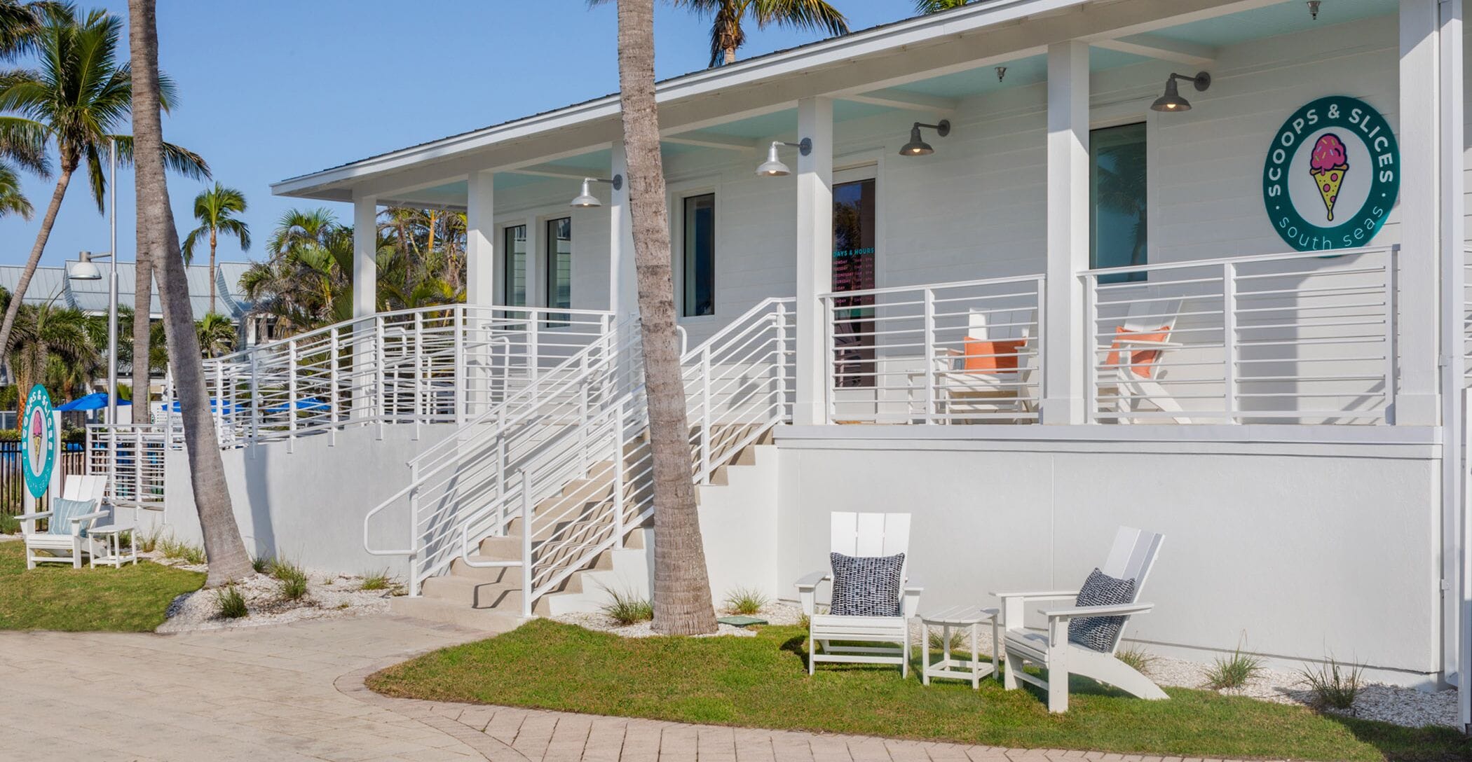 6 restaurants, lunch served