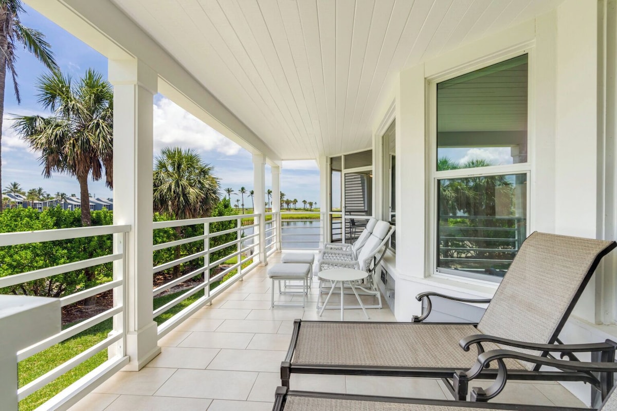 Villa, 2 Bedrooms, Beach View | Balcony view