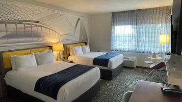 Standard Double Room | Premium bedding, desk, laptop workspace, blackout drapes