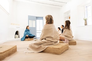 Couples treatment room(s), sauna, body treatments, aromatherapy