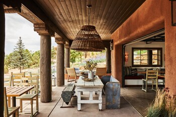 Restaurant on-premise at Bishops Lodge Auberge Resorts Collection