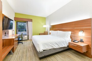 Suite, 1 King Bed (Extra Floor Space) | 1 bedroom, in-room safe, desk, iron/ironing board