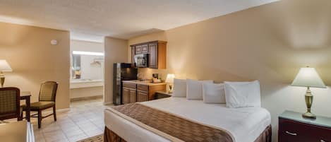 Studio, 1 très grand lit