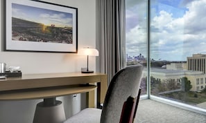 Premium bedding, down duvets, pillow-top beds, in-room safe