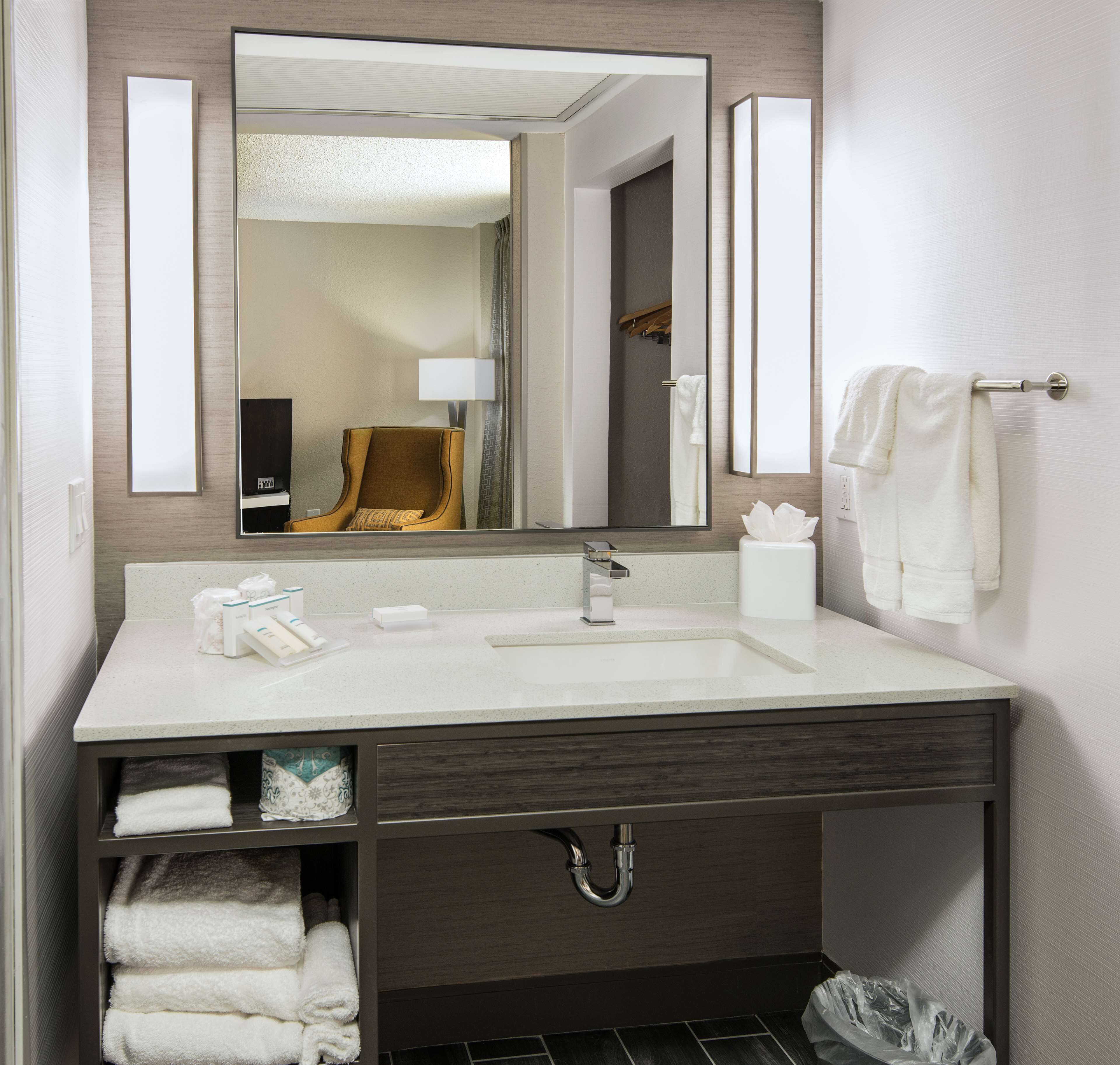 room, 2 queen beds, accessible (hearing) | bathroom | combined shower/bathtub, free toiletries, hair dryer, towels
