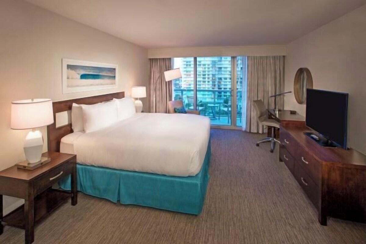 Pillowtop beds, minibar, in-room safe, desk