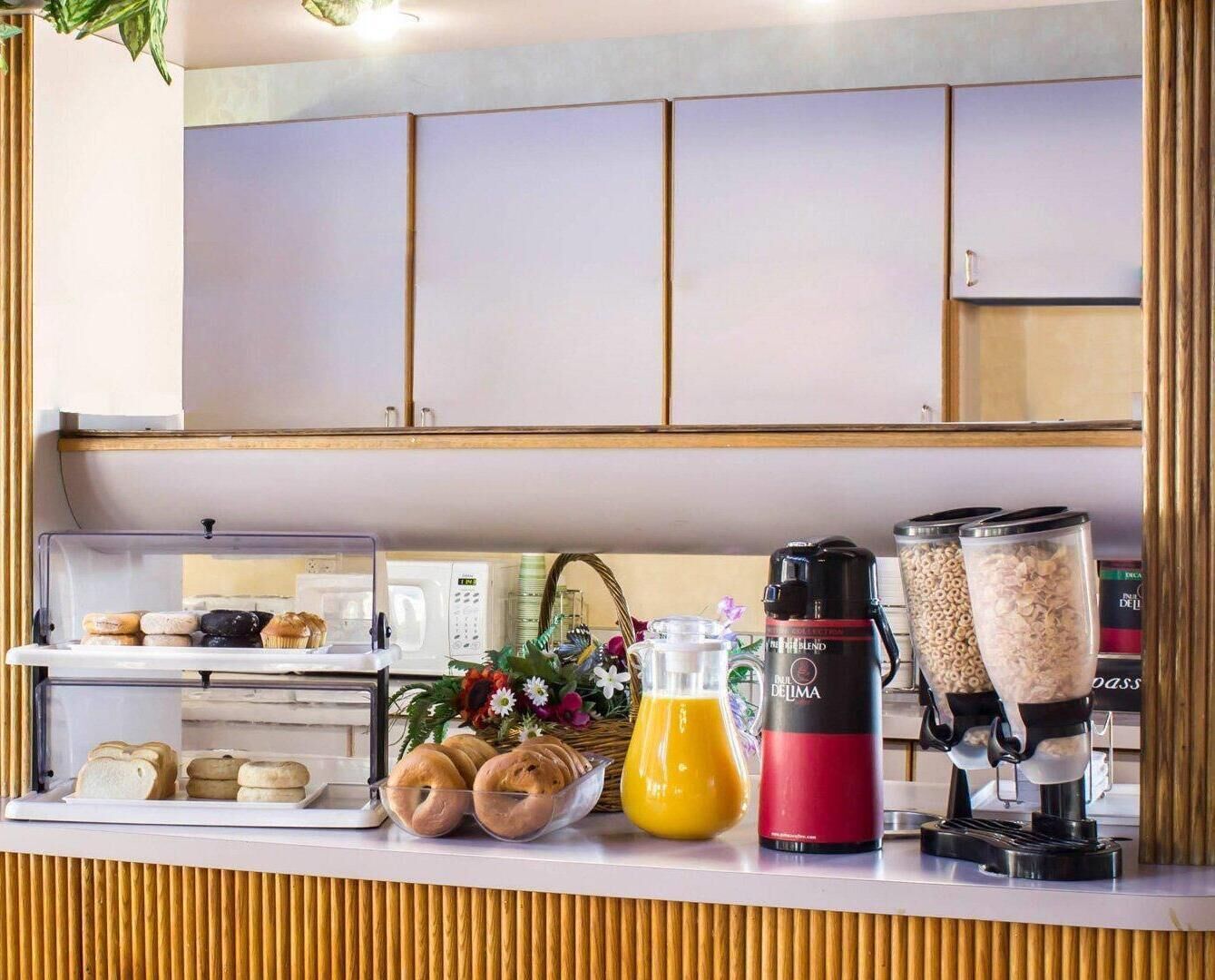 Gratis kontinental morgenmad