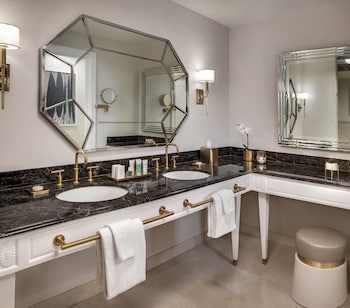 Premium bedding, pillowtop beds, in-room safe, desk at Palace Station Hotel and Casino