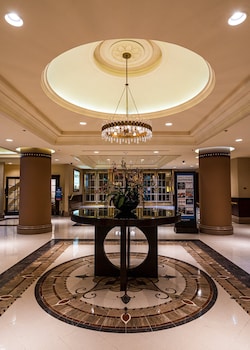 Hotel entrance and lobby at Palace Station Hotel and Casino