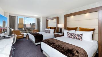 Premier Room, 2 Queen Beds, City View | View from room