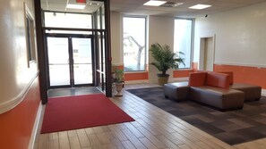Interior entrance