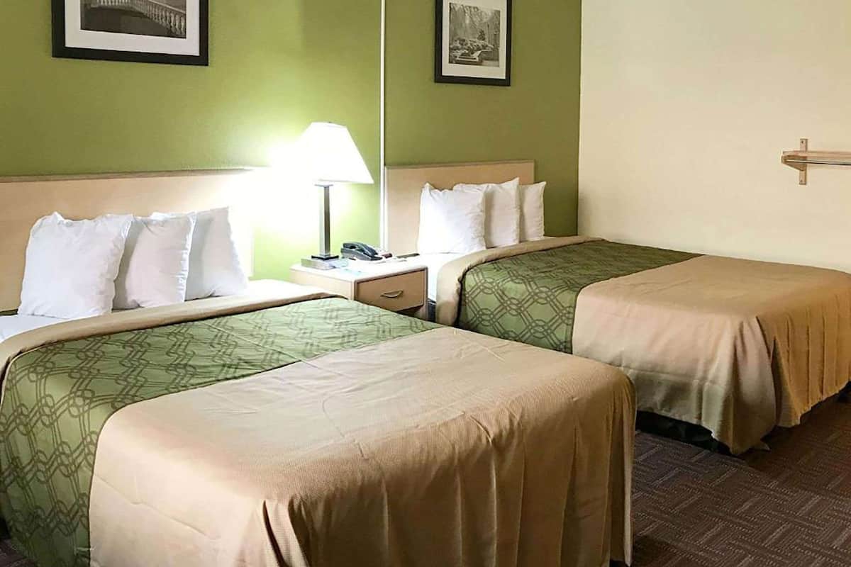 In-room safe, desk, iron/ironing board, free cribs/infant beds