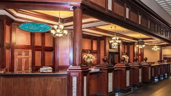Hotel entrance and lobby at Boulder Station Hotel and Casino