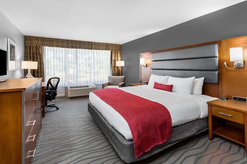Room, 1 King Bed, Non Smoking | In-room safe, desk, blackout drapes, iron/ironing board