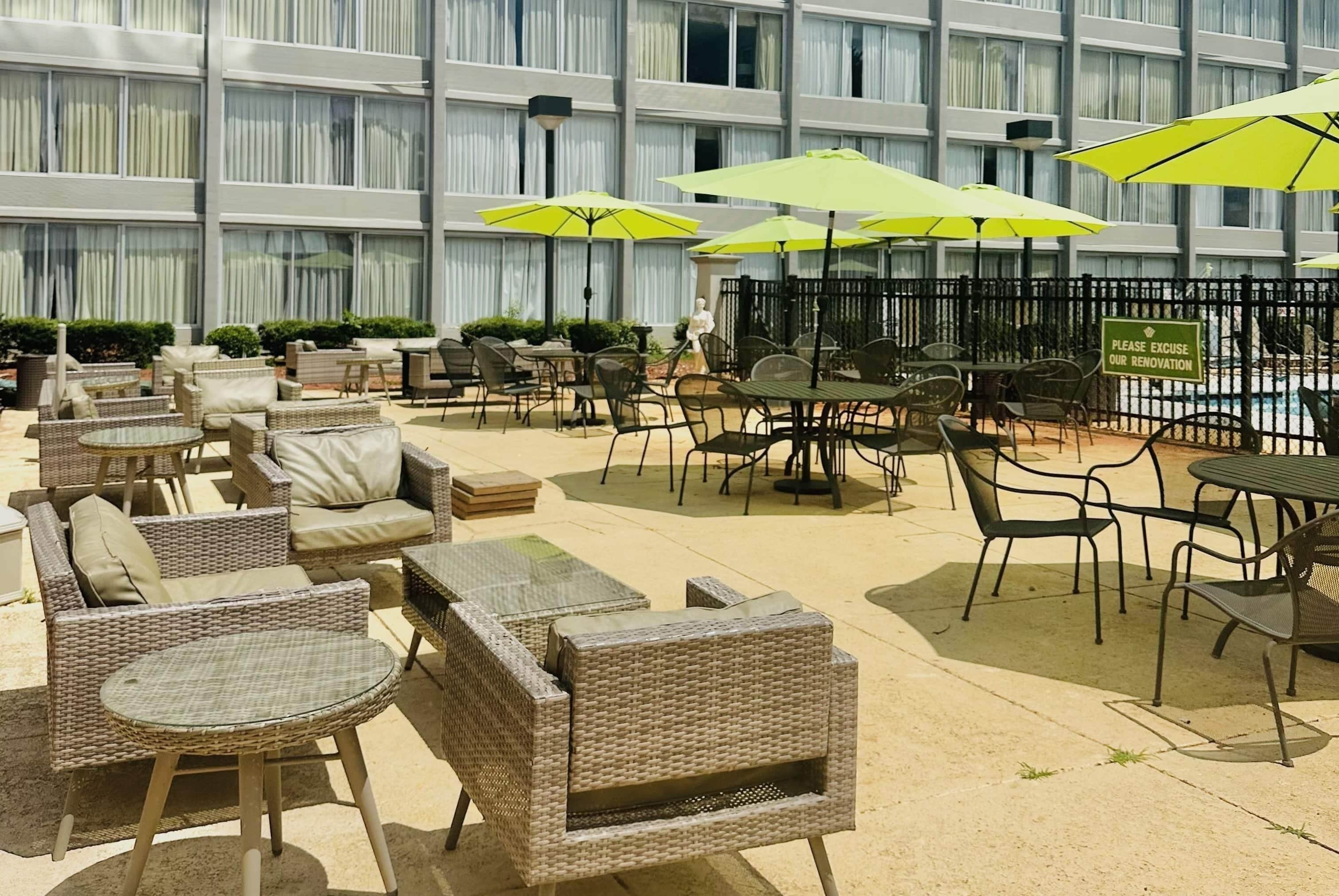 Seasonal outdoor pool