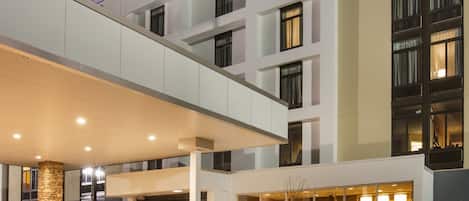 Front of property – evening/night