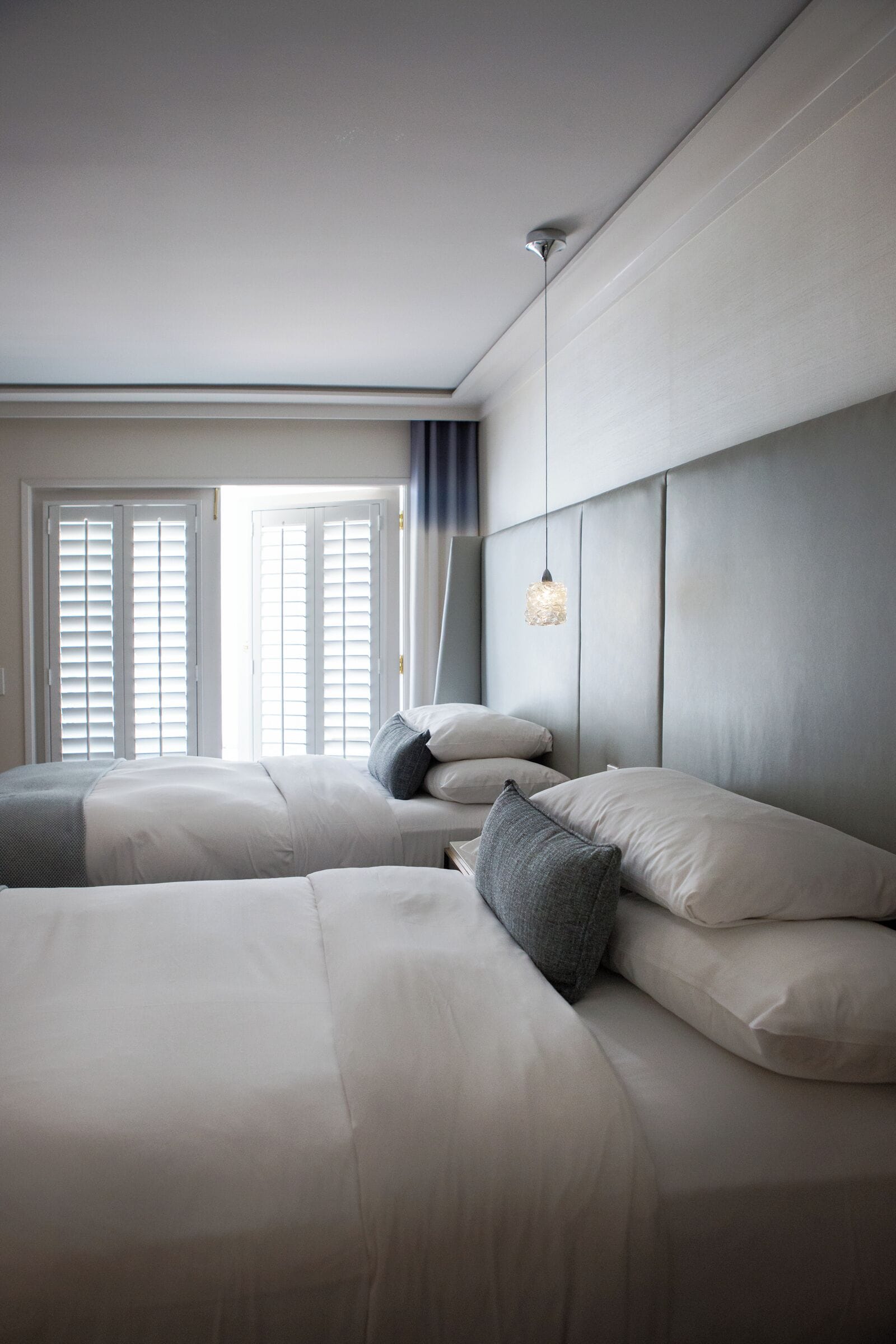 Eenvoudige kamer, 1 twee- of 2 eenpersoonsbedden | Luxe beddengoed, pillowtop-bedden, een kluis op de kamer