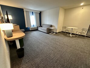 Suite, 1 Bedroom | Living area | TV