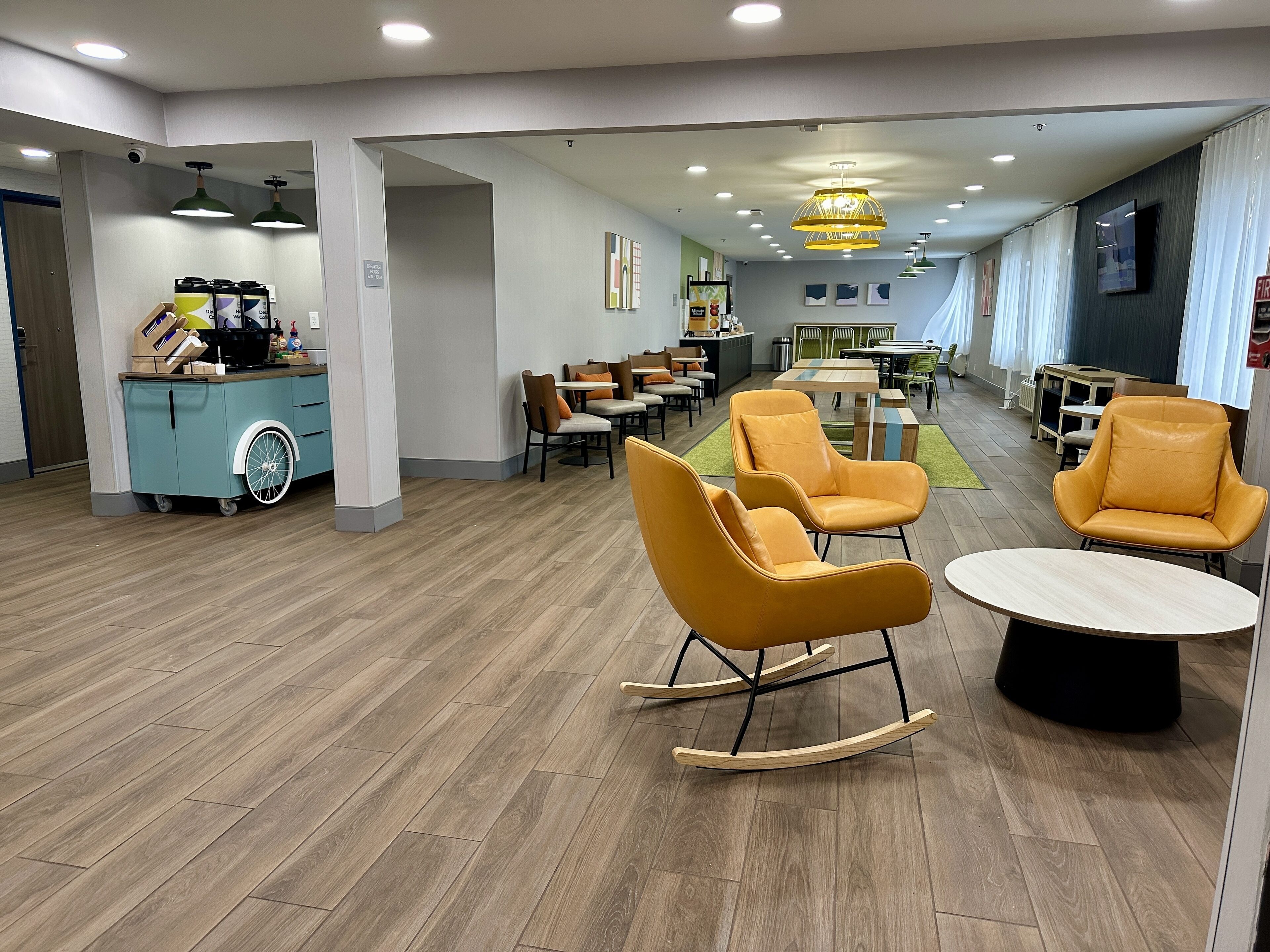 Sitzecke in der Lobby