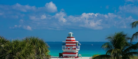 Am Strand, Strandtücher