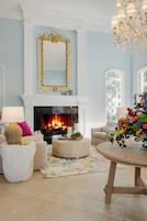 Sala de estar en el lobby