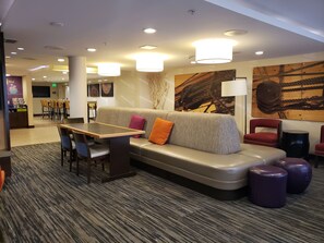 Sala de estar en el lobby