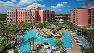 3 outdoor pools, a heated pool, cabanas (surcharge), pool umbrellas