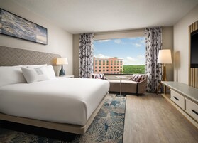 1 Schlafzimmer, hochwertige Bettwaren, Zimmersafe, Schreibtisch