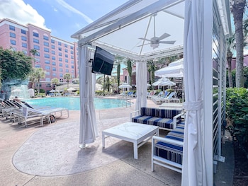 Patio, balcany or terrace at Caribe Royale Orlando