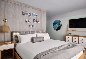Suite, Pool View (King and Bunk) | In-room safe, blackout drapes, iron/ironing board, cribs/infant beds