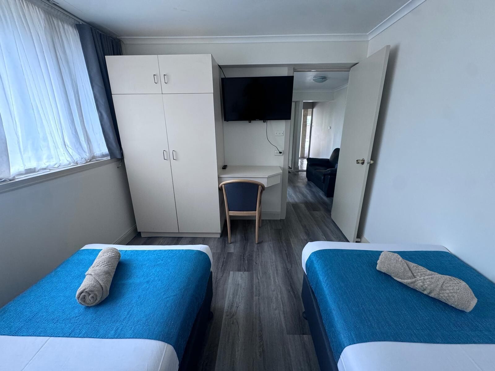 Family Suite, 2 Bedrooms | Premium bedding, pillowtop beds, desk, blackout drapes