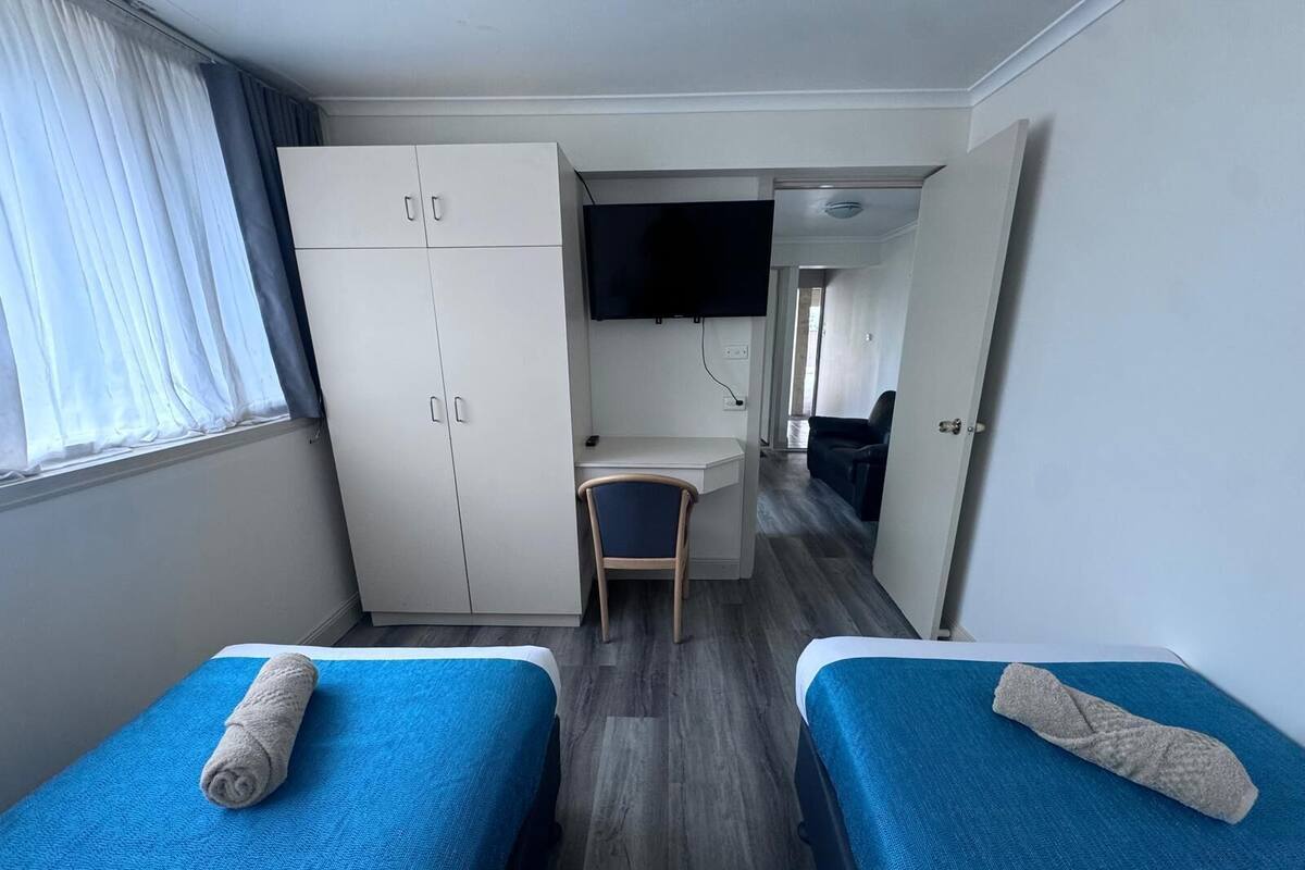 Family Suite, 2 Bedrooms | Premium bedding, pillowtop beds, desk, blackout drapes