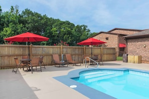 Seasonal outdoor pool