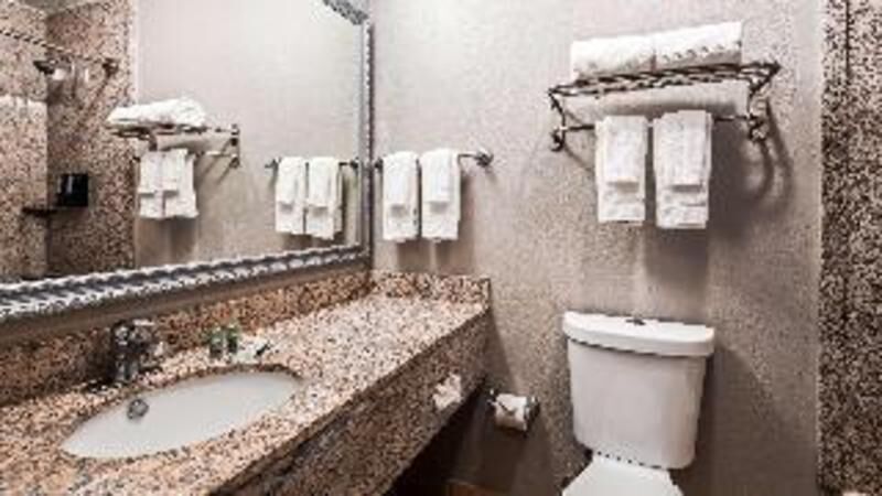 Bathroom | Combined shower/tub, free toiletries, hair dryer, towels