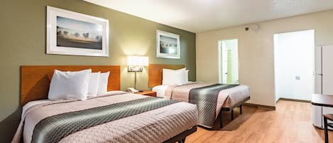 Free WiFi, bed sheets, wheelchair access