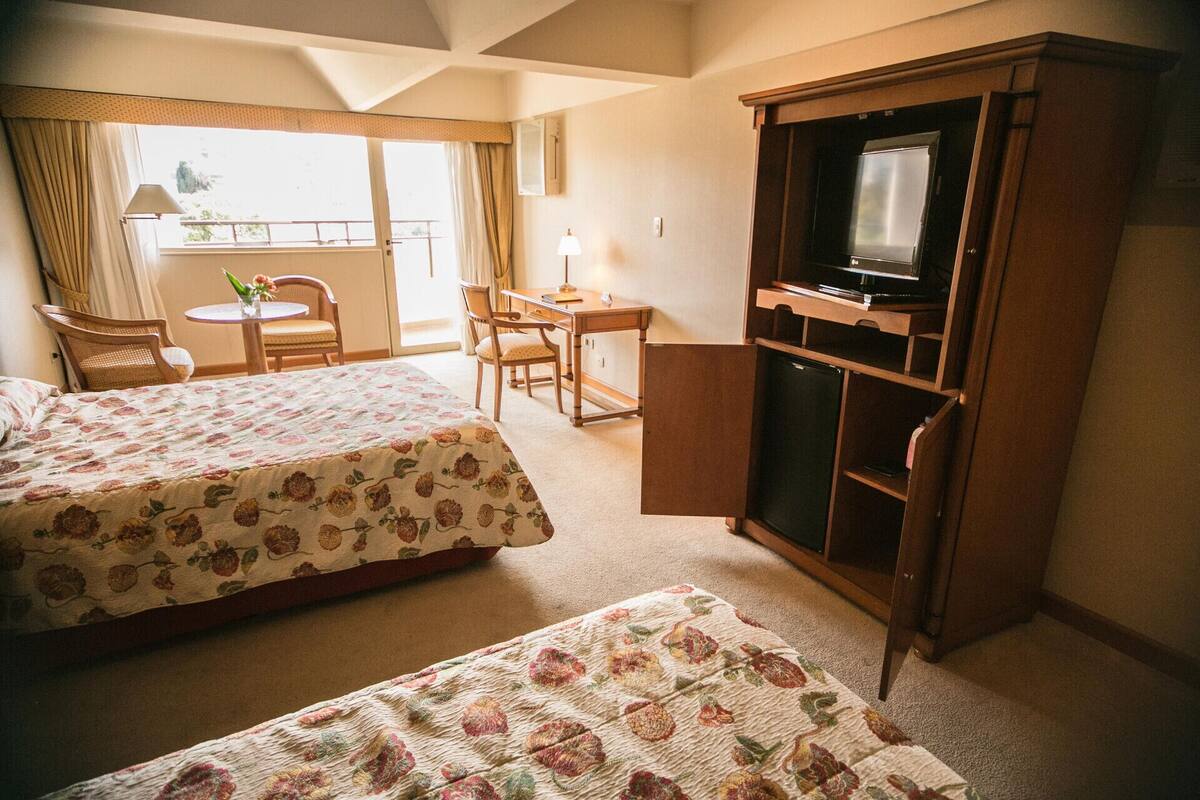 Minibar, in-room safe, desk, blackout curtains