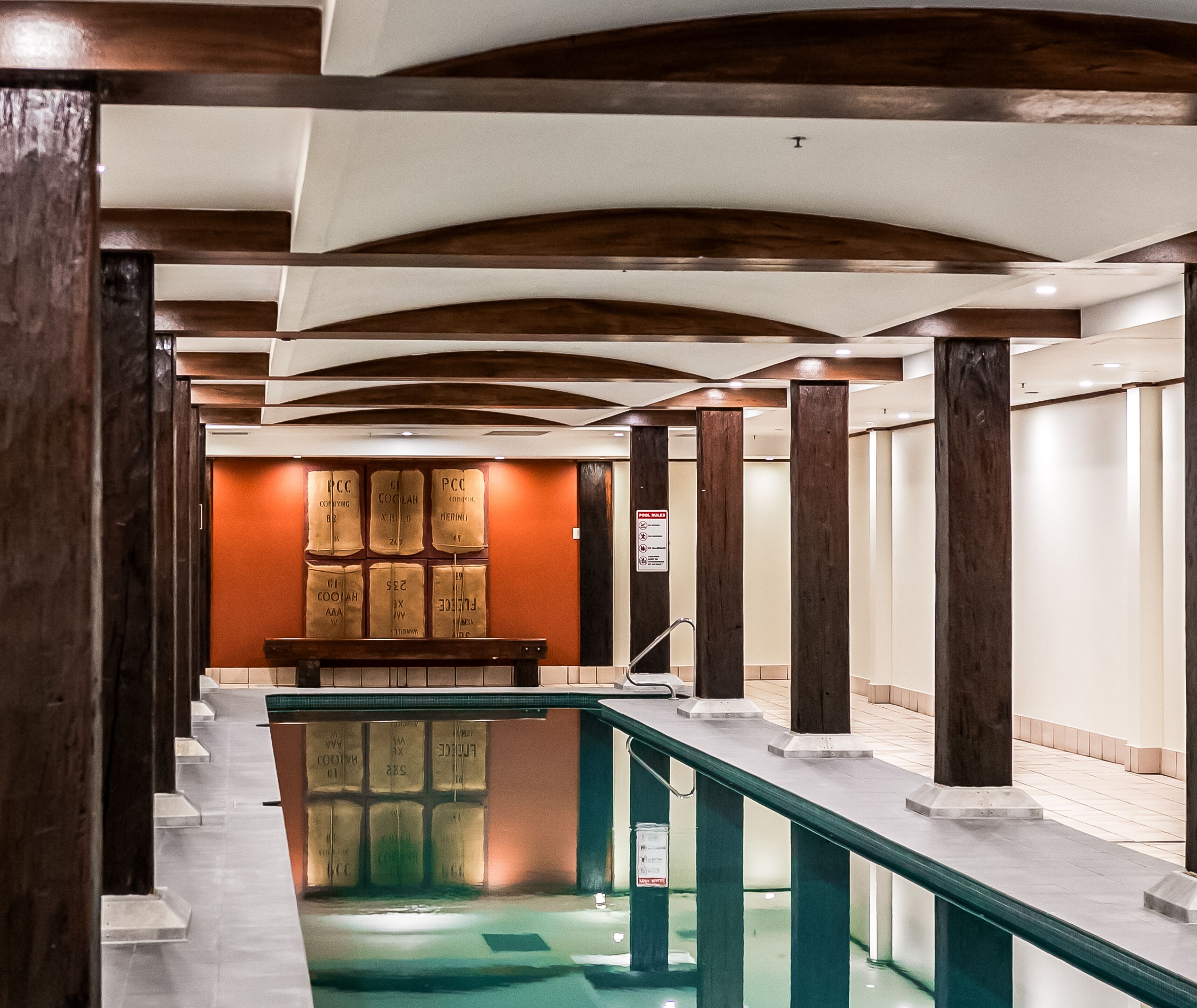 Piscine couverte