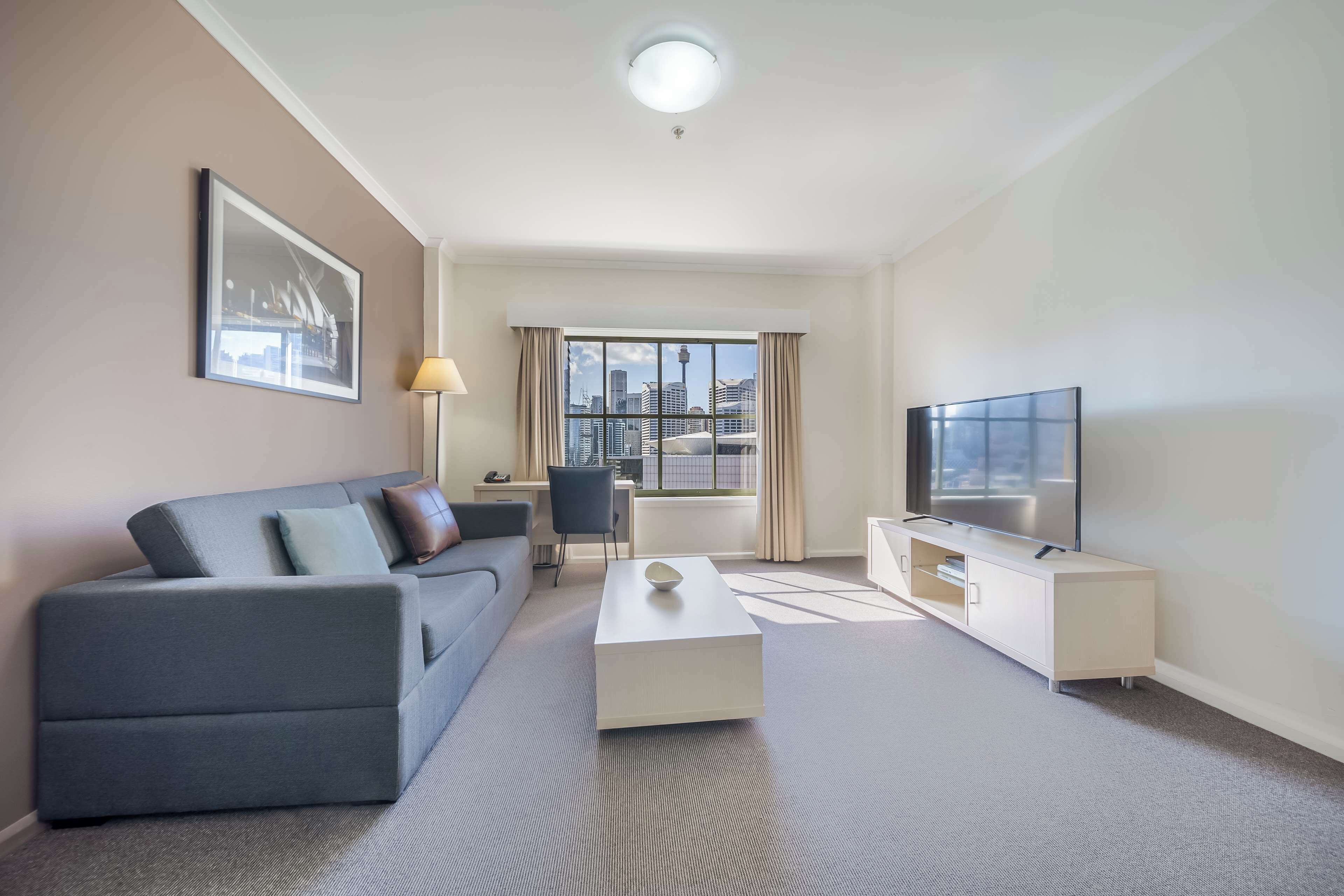 Uitzicht vanuit de kamer