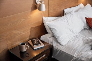Room (Heritage) | Premium bedding, pillow-top beds, minibar, in-room safe - Harbour Rocks by Ode Hotels (The Rocks)