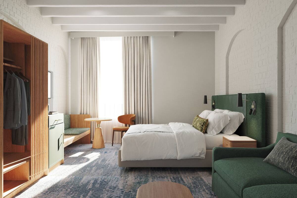 Studio Suite, 1 King Bed | Premium bedding, pillowtop beds, minibar, in-room safe