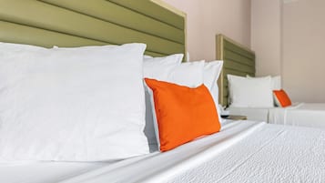 Room, 2 Queen Beds | Desk, laptop workspace, blackout drapes, soundproofing