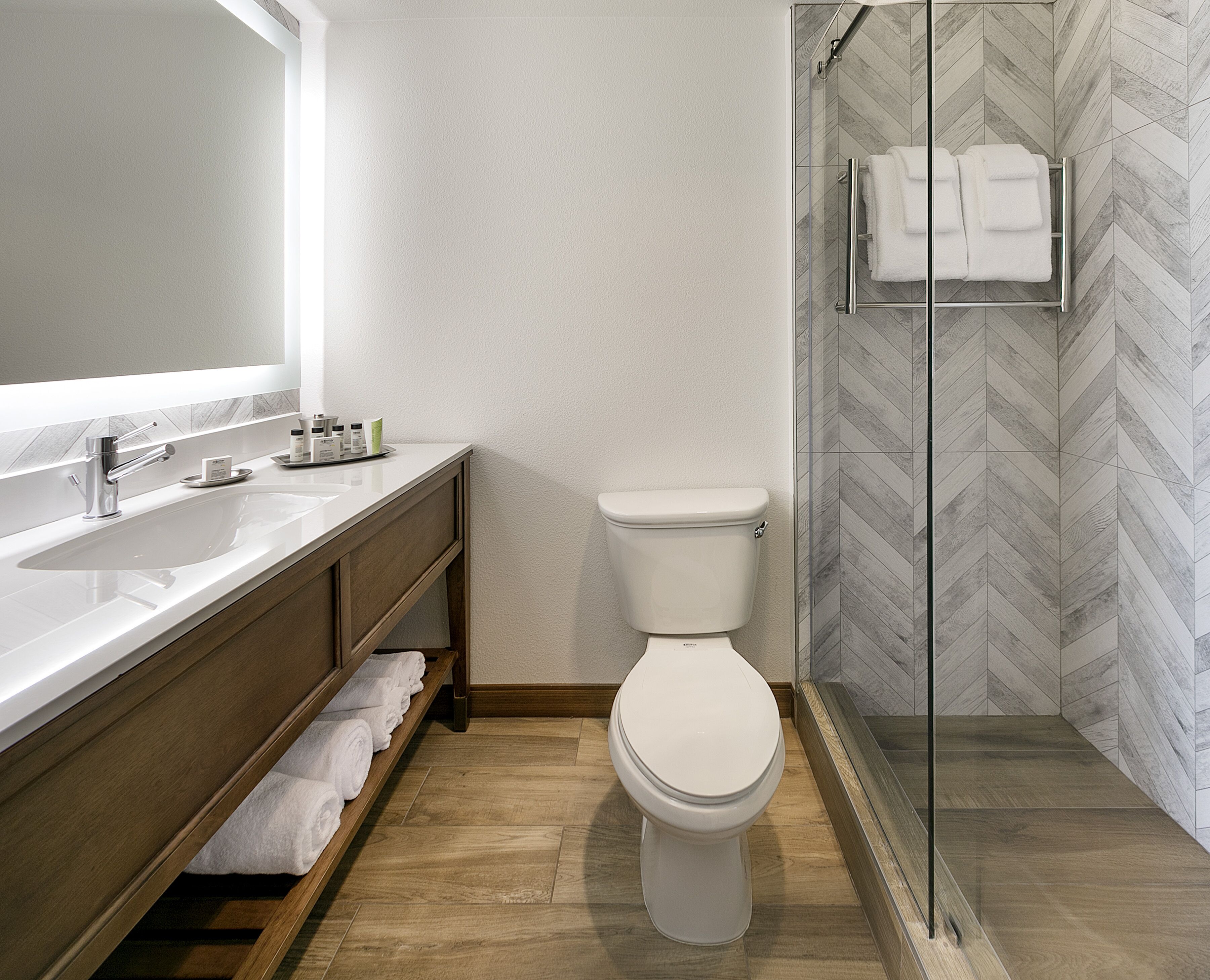 free toiletries, hair dryer, towels, soap