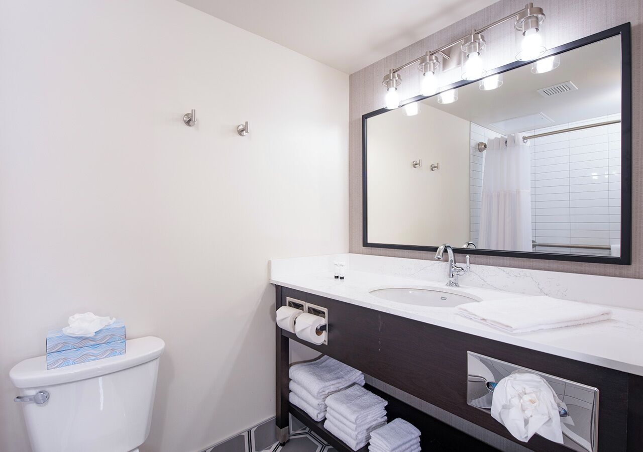 In-room safe, blackout curtains, iron/ironing board, free WiFi